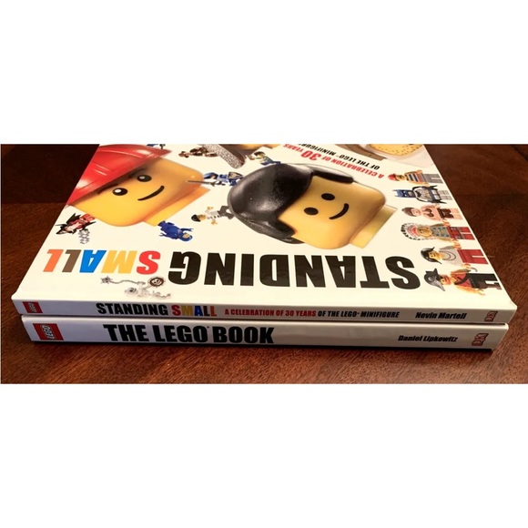 2 LEGO DK Hardcover Books Standing Small Minifigure Book & The LEGO Book 2009 - Picture 5 of 6